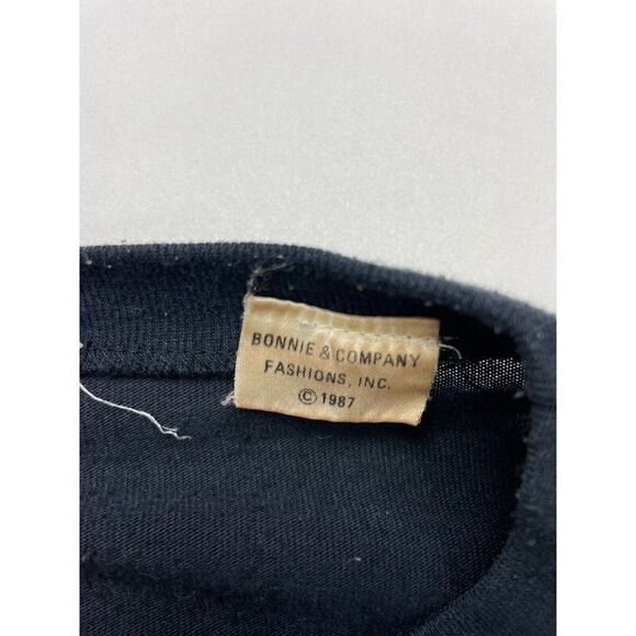 VINTAGE Bonnie & Boerer Time Square New York City Sweatshirt Women Medium 80s - Picture 12 of 13